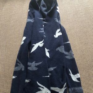 Anthropologie Cozy cardigan with fun print